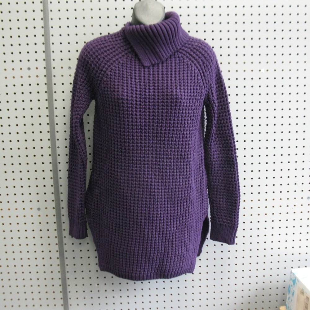 Lands' End Women's Long Sleeve Tunic Sweater, NWT